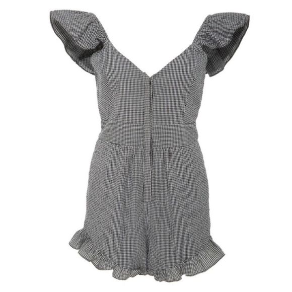 NWT Loveshackfancy Gingham Romper - Picture 4 of 13
